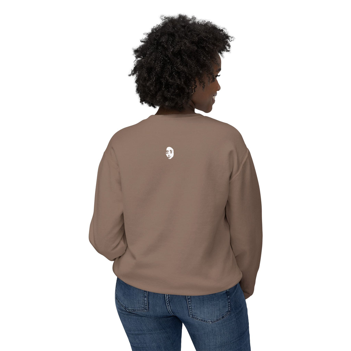 Minimalist Face Portrait Sweatshirt