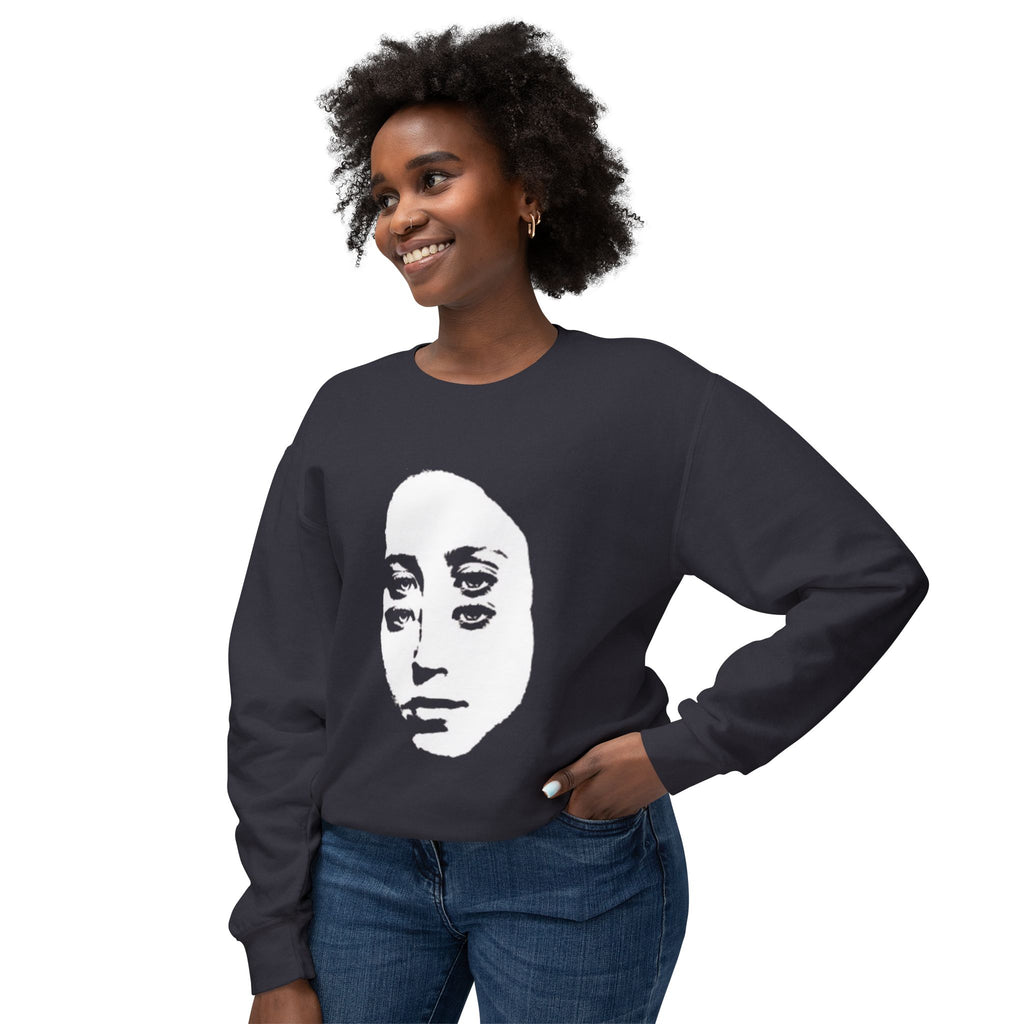 Minimalist Face Portrait Sweatshirt