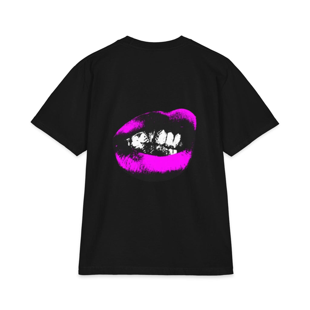 Purple Lip Graphic T-Shirt