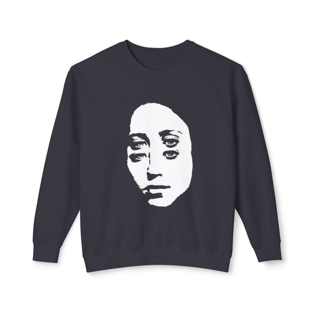 Minimalist Face Portrait Sweatshirt